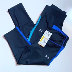 NWT Under Armour Size X Small Women’s leggings cropped New 2 Pair Bundle